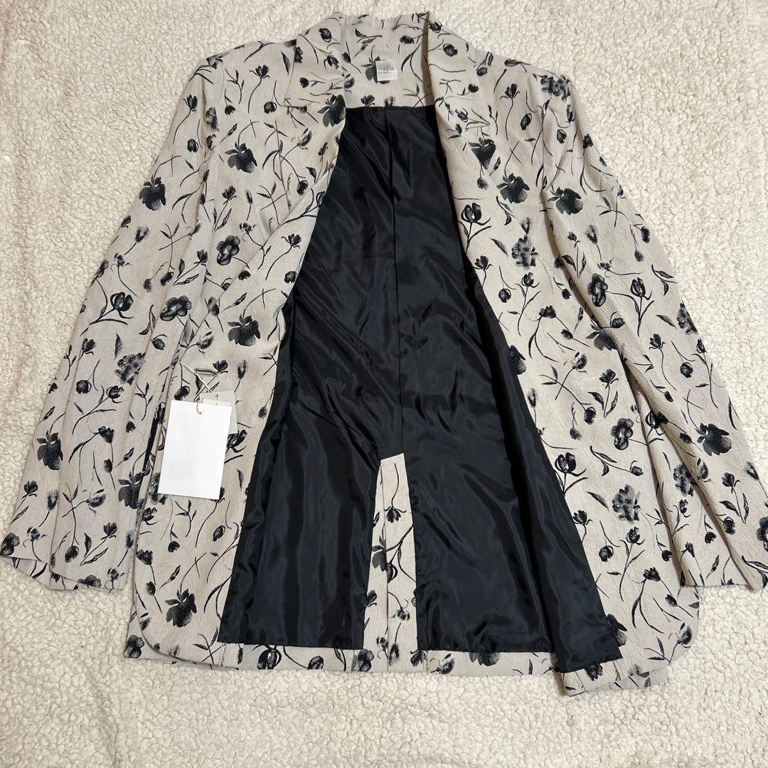 未使用　resil レジル　ヤマダヤ　桐生　ジャケット　花柄　日本製　9号