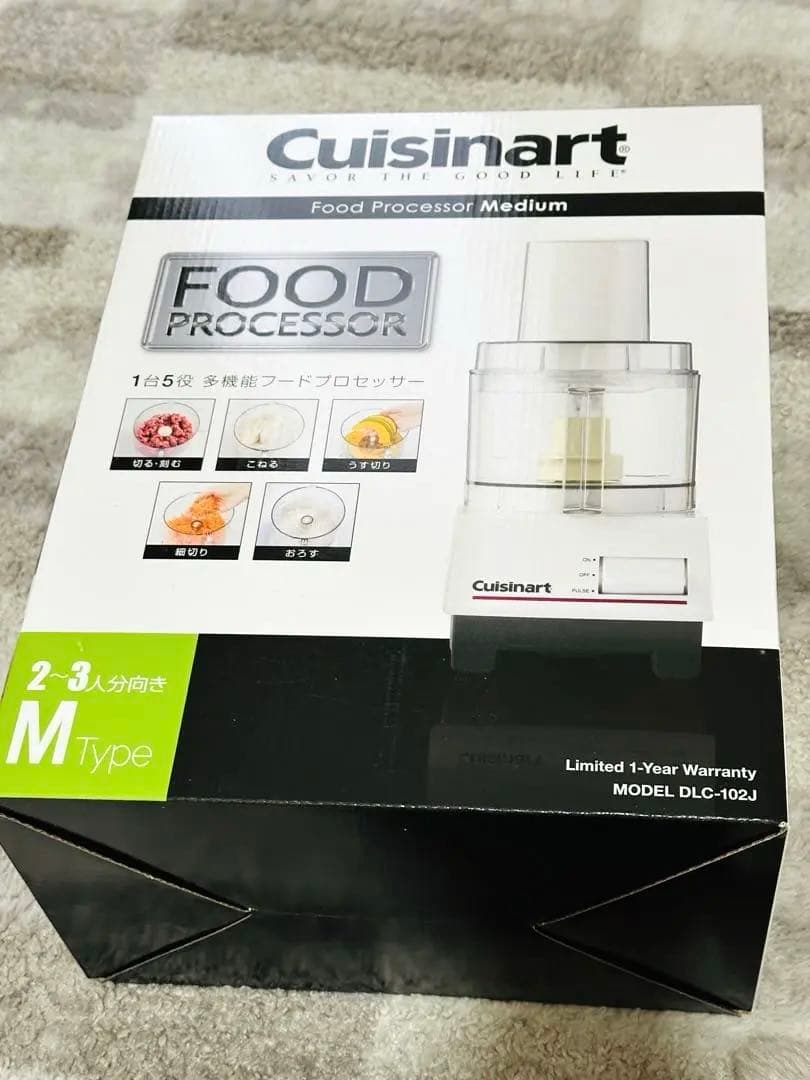 【新品値下げ】Cuisinart フードプロセッサー DLC-102J Mタイプ