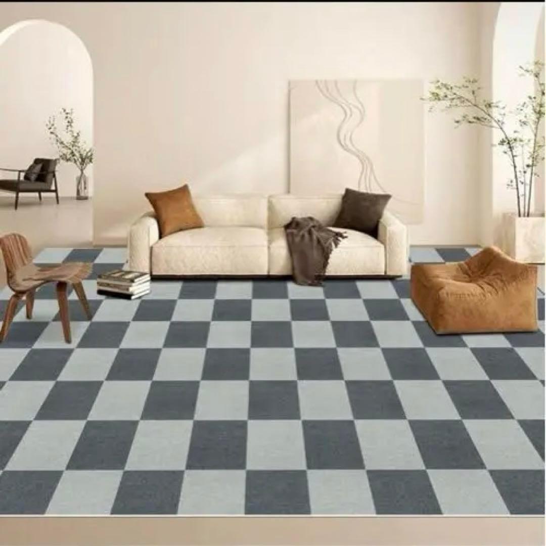 大判 120枚 タイルカーペット ラグマット ペットカーペット マット 滑り止め