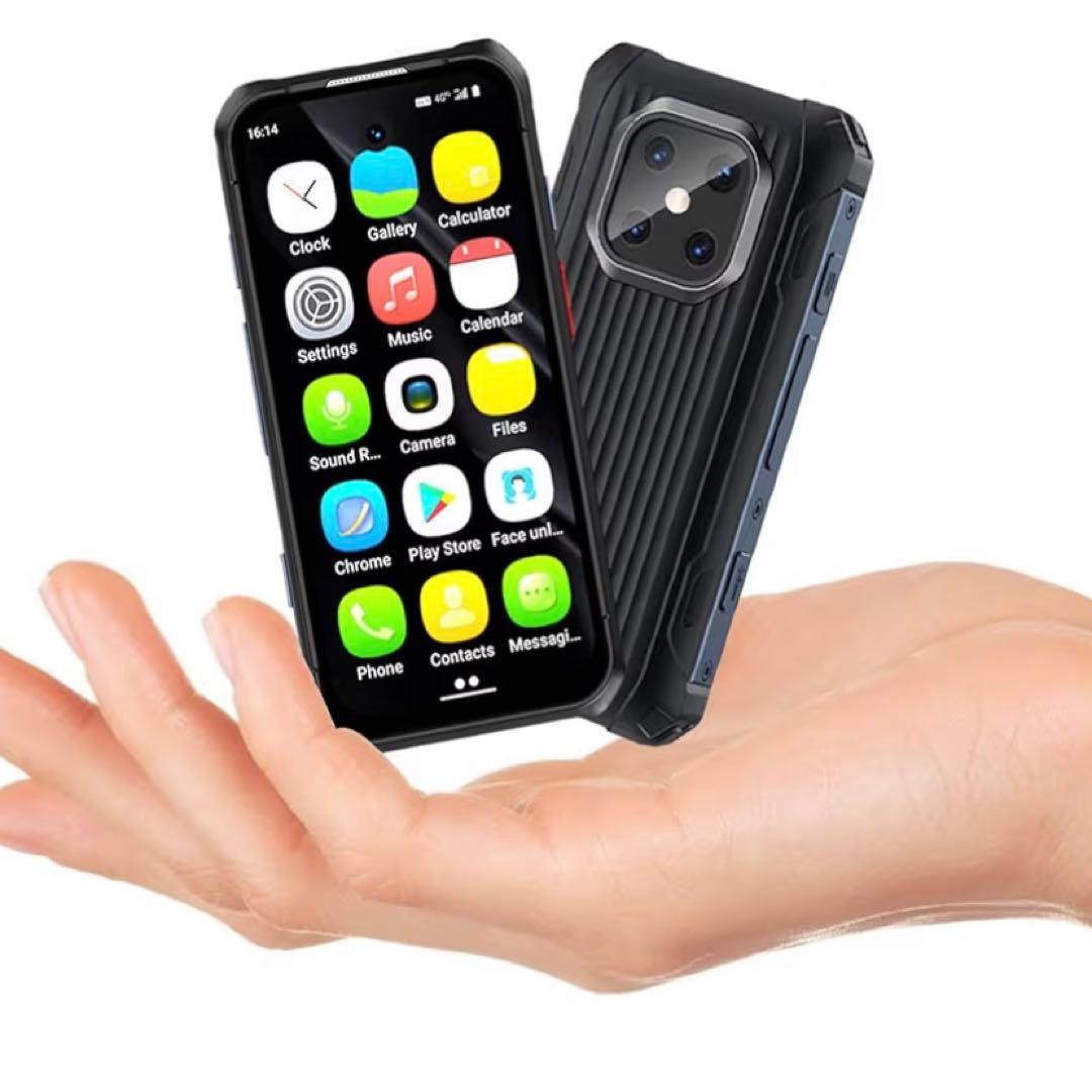 ミニスマホ 3.88インチ Android 12 スマートフォン 防水・防塵