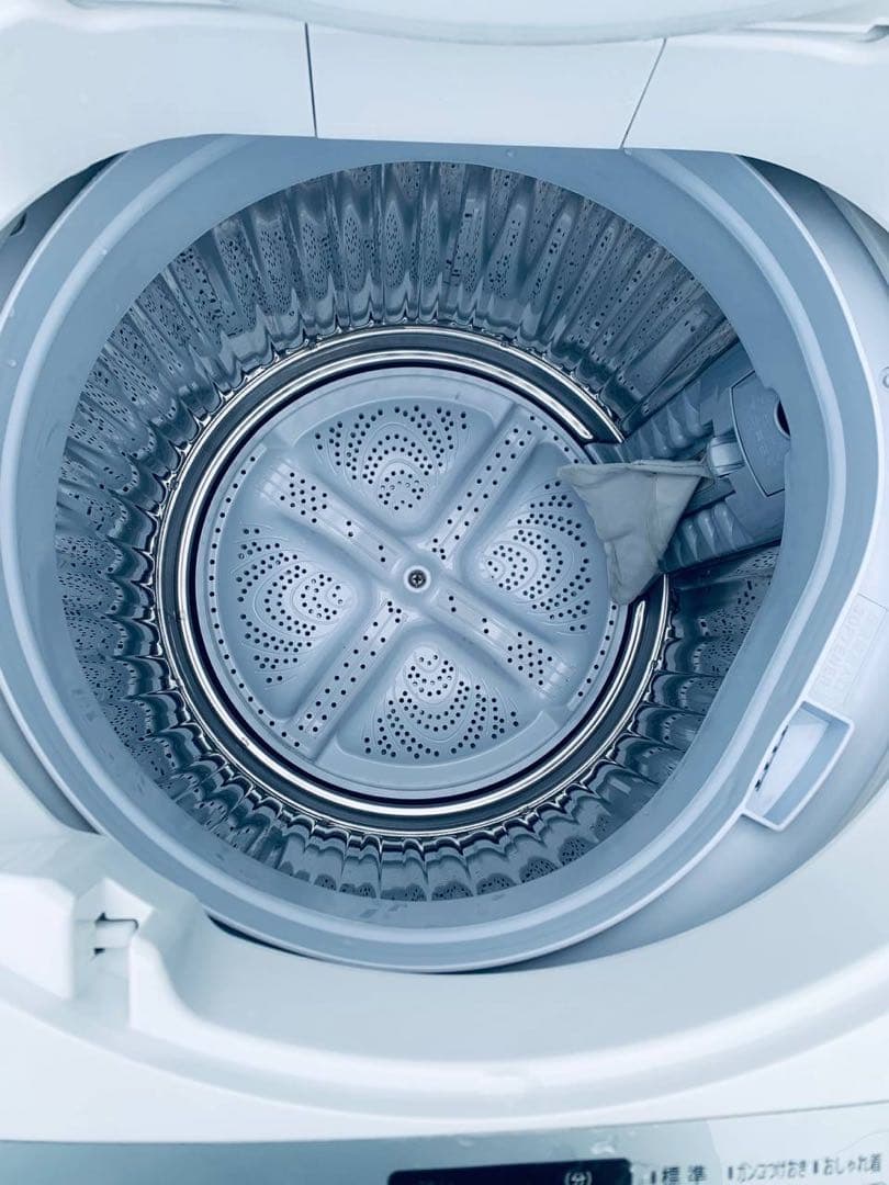♦SHARP 全自動電気洗濯機【2022年製】ES-GE7F-W