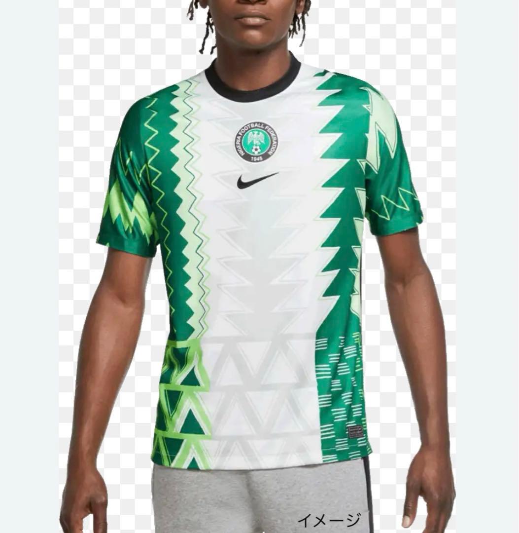 【限定稀少】ナイキ×ナイジェリア代表 ユニフォーム 2020 刺繍ロゴ XL