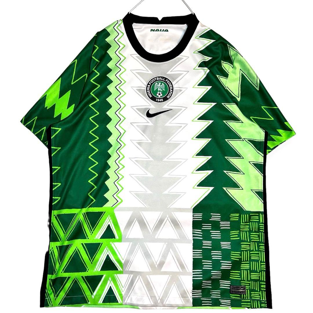 【限定稀少】ナイキ×ナイジェリア代表 ユニフォーム 2020 刺繍ロゴ XL