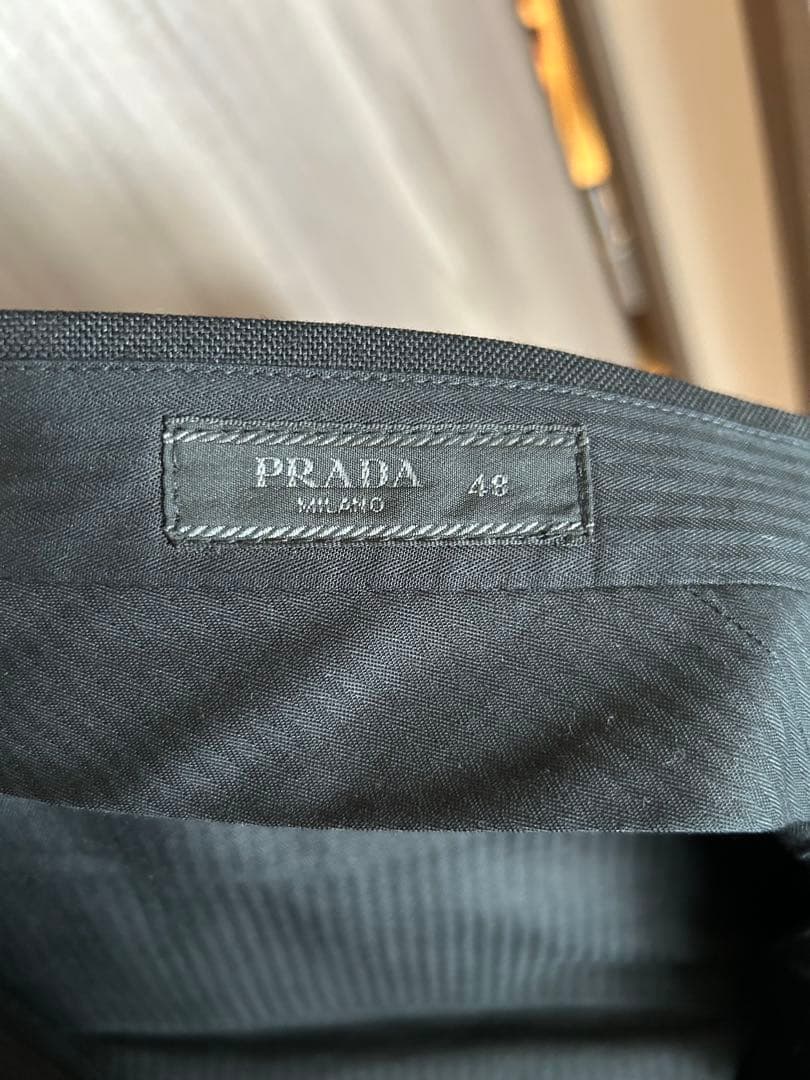 PRADA ウールモヘアスラックス