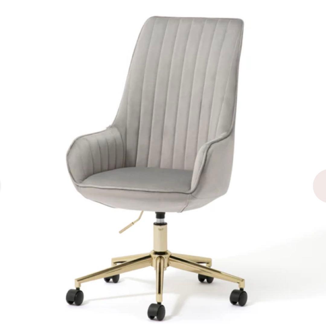 francfranc フランフラン エルドラド デスクチェア ハイバック グレー