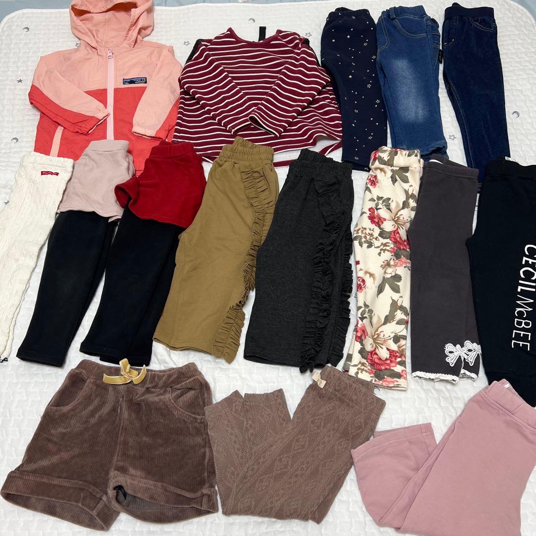 女の子　子供服　90〜95サイズ　秋冬　まとめ売り　50点　おまけ付き