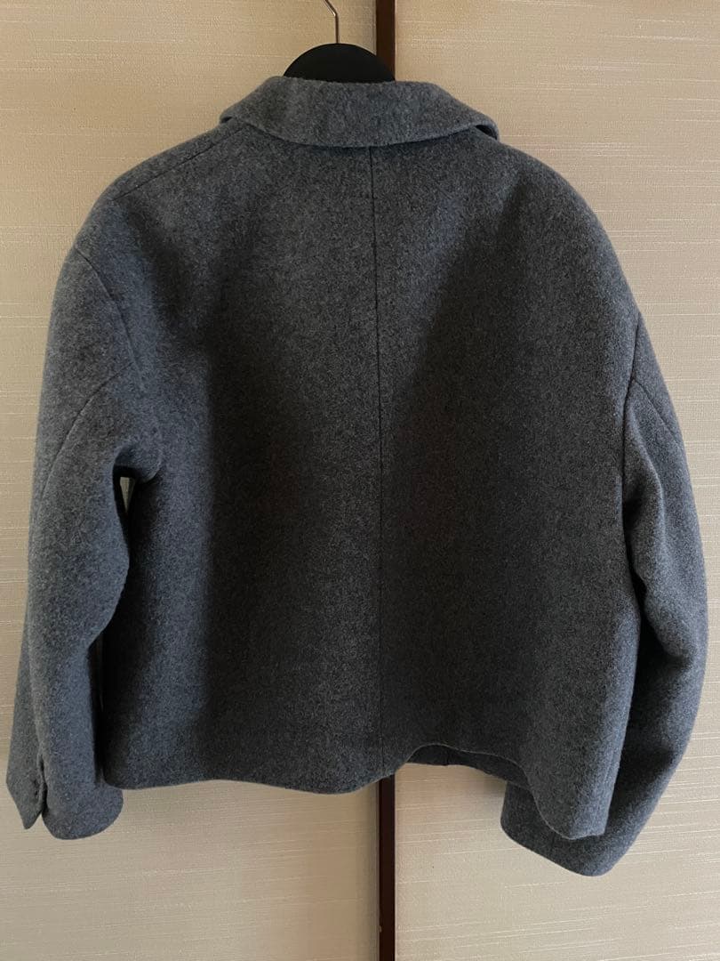 URBAN RESEARCH ウールモッサショートコート　GRAY