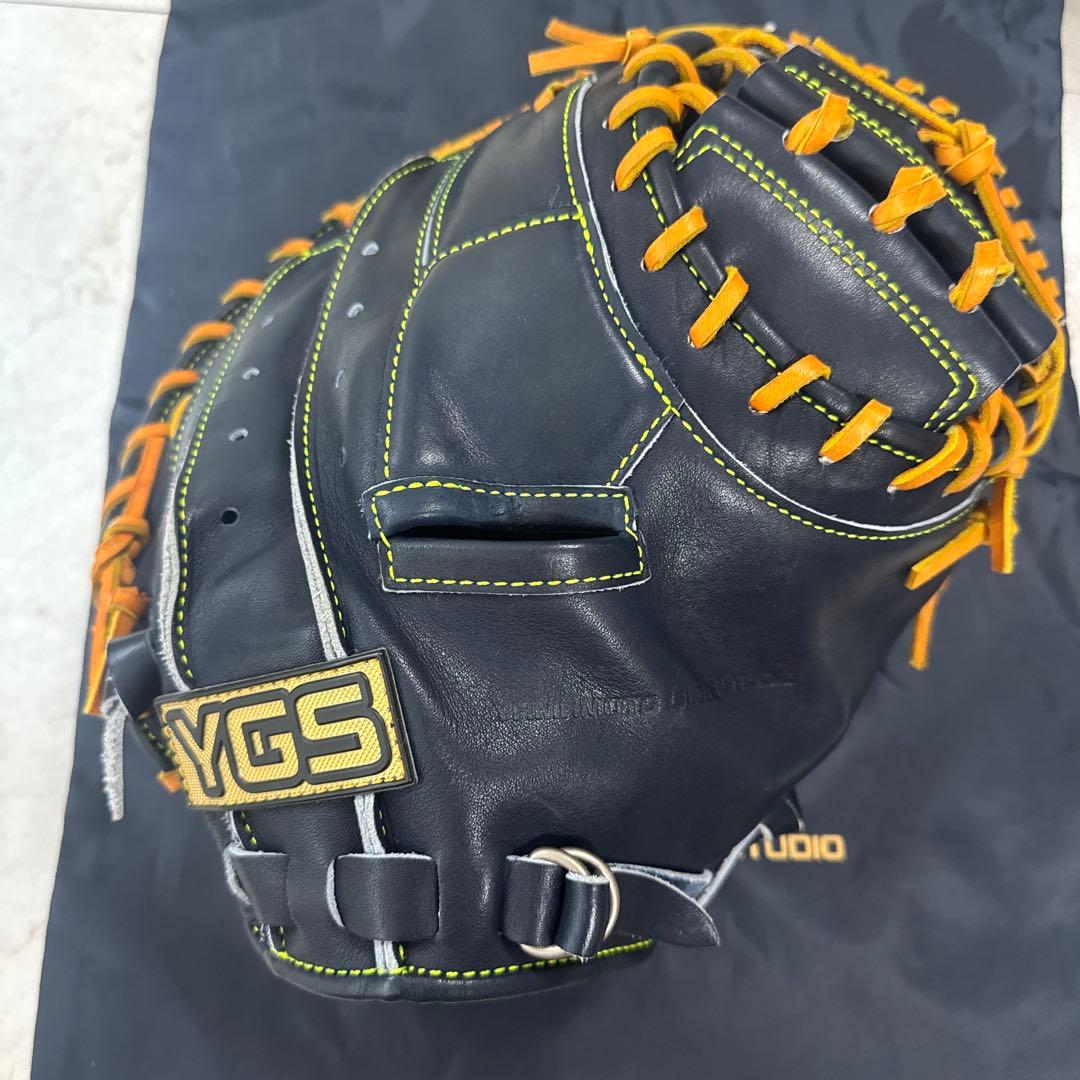 【超美品】YGS Pro Line \"響鳴\" 硬式キャッチャーミット　912V