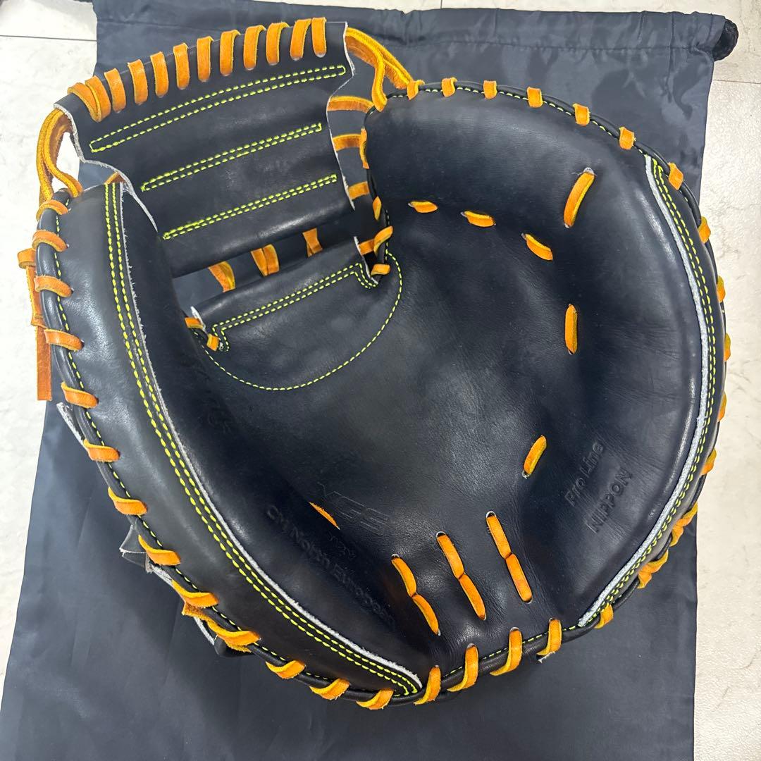 【超美品】YGS Pro Line \"響鳴\" 硬式キャッチャーミット　912V