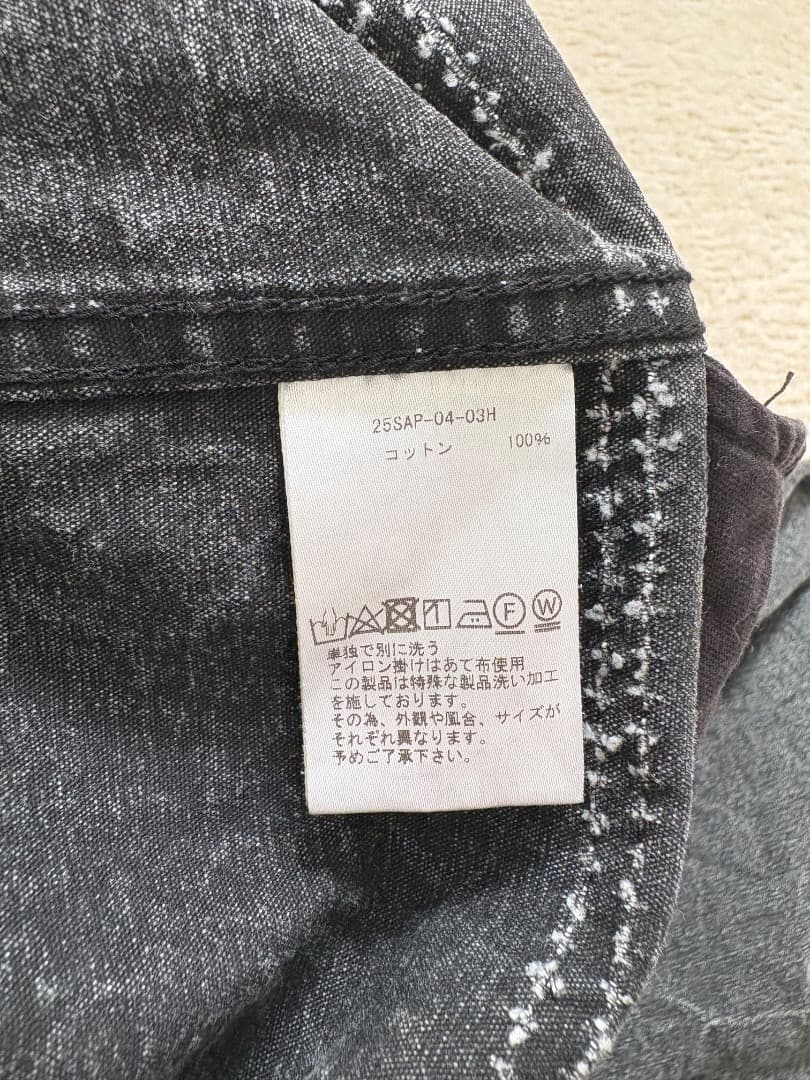 M-51 Custom Pants　25SAP-04-03H　黒　サイズ4