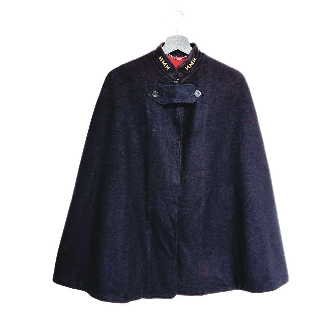 希少 50s 米軍 看護用 ミリタリー ウール ナース ポンチョ マント ケープ