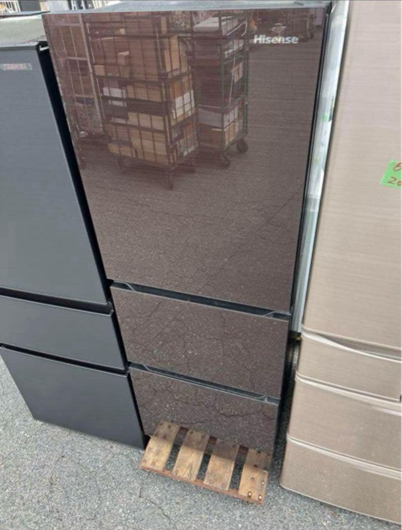2018年式 282L Hisense 3ドア冷蔵庫 HR-G2801BR
