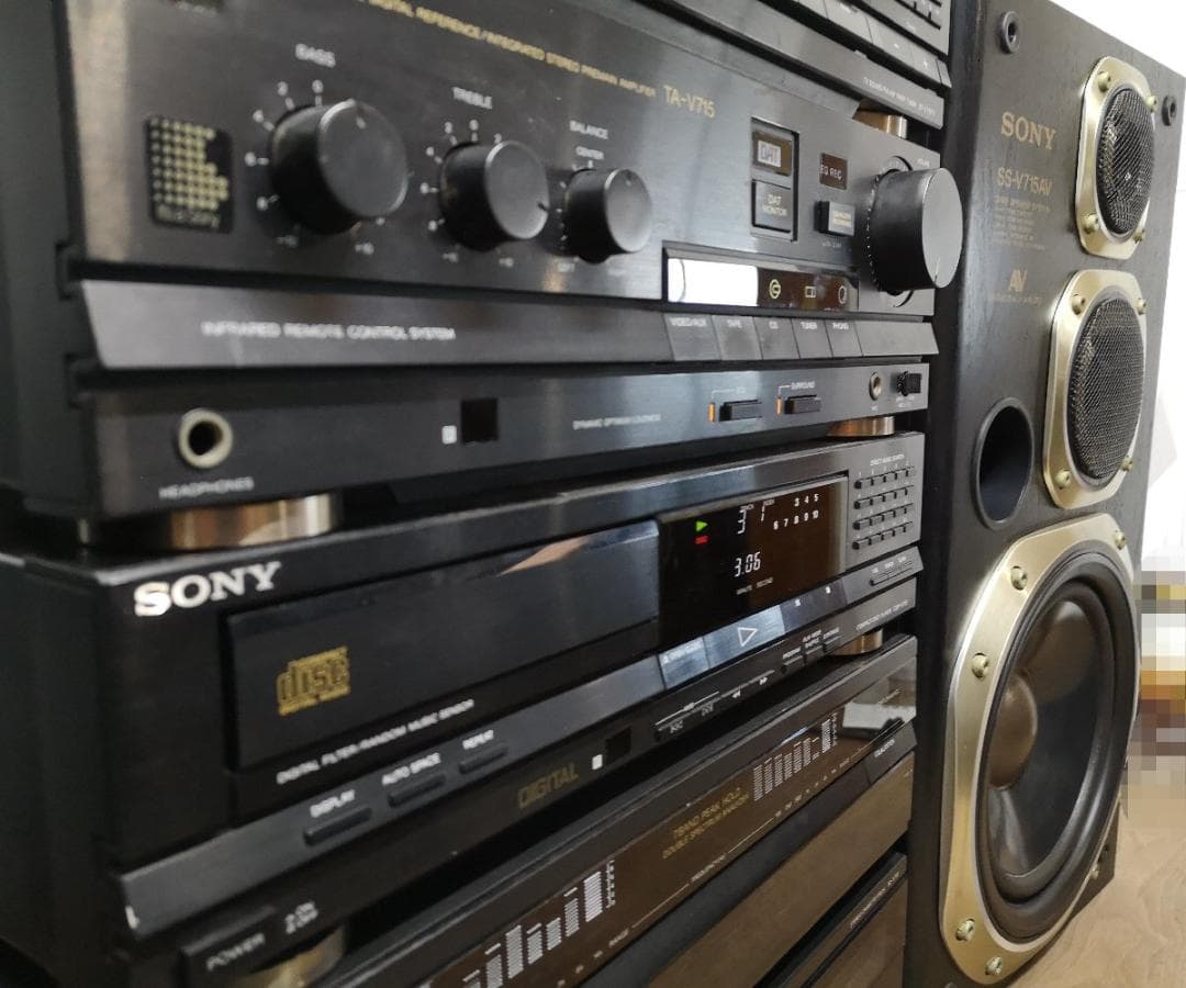 ◆大感謝祭!! SONY LBT-V715 コンポ m0o9999