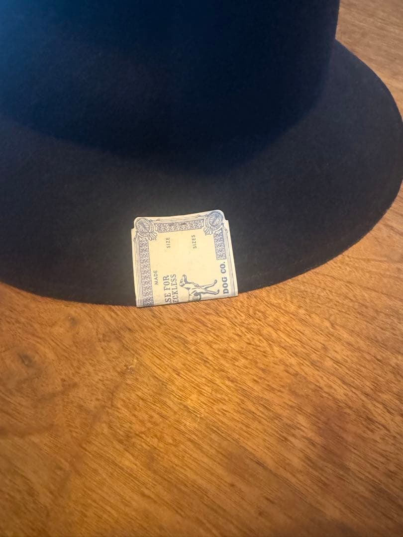 THE H.W.DOG&CO. トラベラーズハット　ネイビー　TRAVELERS