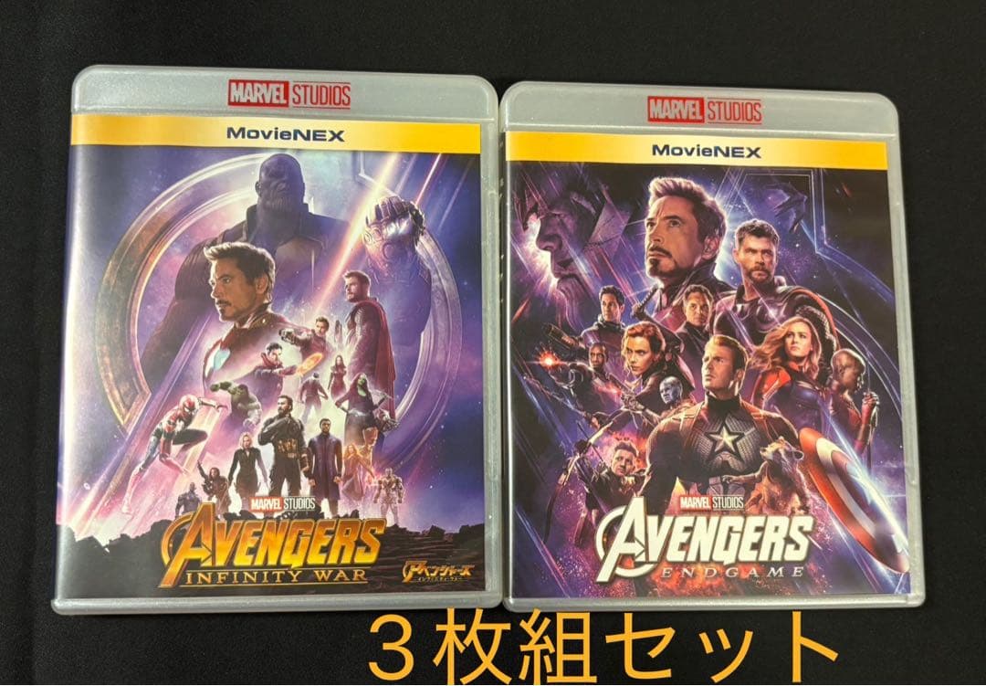 MCU フェーズ3 セット売り　22作品　DVD&Blu-rayセット