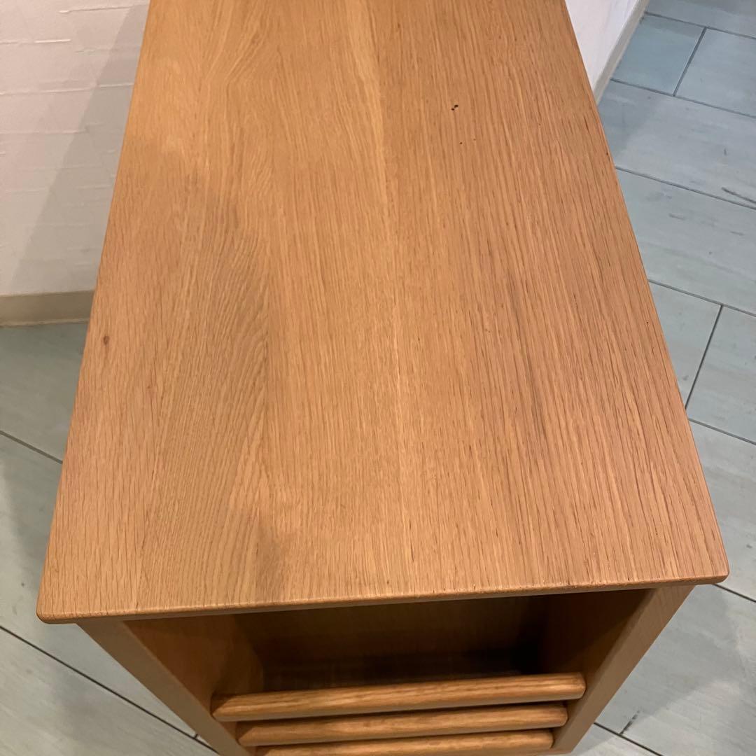 浜本工芸　濱本工藝　サイドテーブル　飾り棚　ローテーブル　ナチュラルオーク