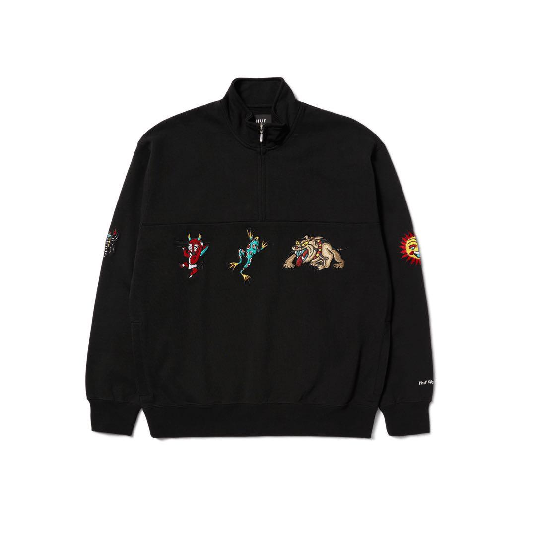 ぴーち BLEDSOE QUARTER ZIP FLEECE