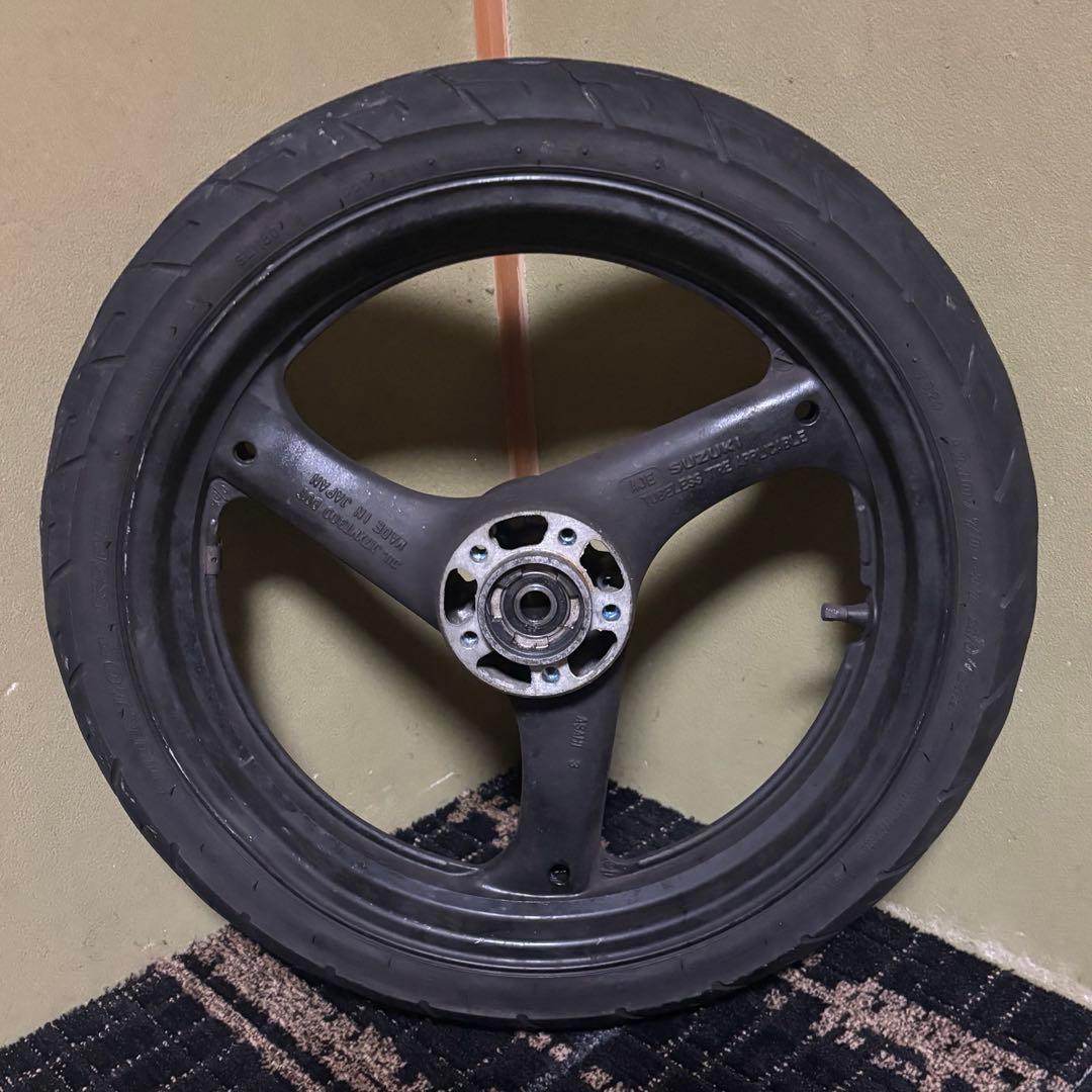 gsx400インパルス 純正ホイールセット ハブダンパー付