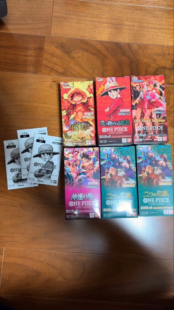 ワンピースカードゲーム　6BOXセット　おまけ付き