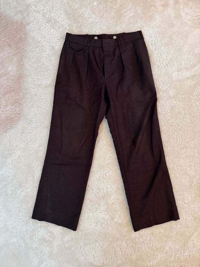 Polo by Ralph Lauren ダークブラウン スラックス