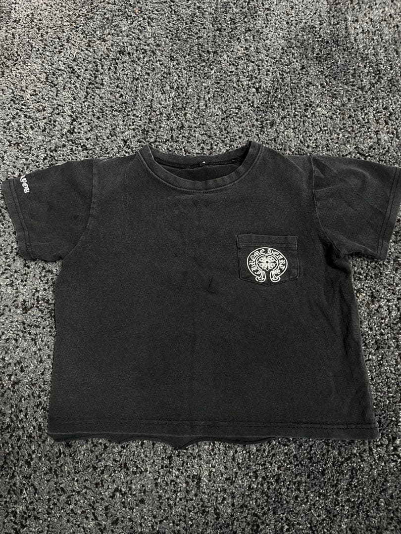 クロムハーツキッズTシャツブラック黒120