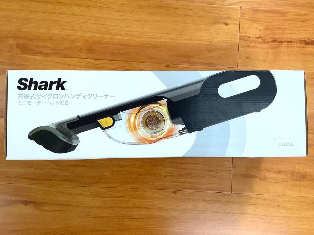 [z431]Sharkシャーク充電式サイクロンハンディクリーナーCH951J