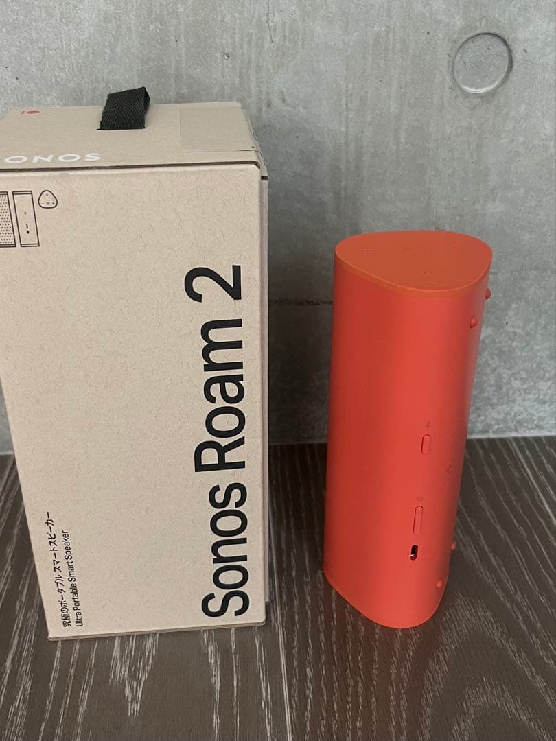 Sonos Roam2 高音質ワイアレススピーカー オレンジ➖まだ保証期間中