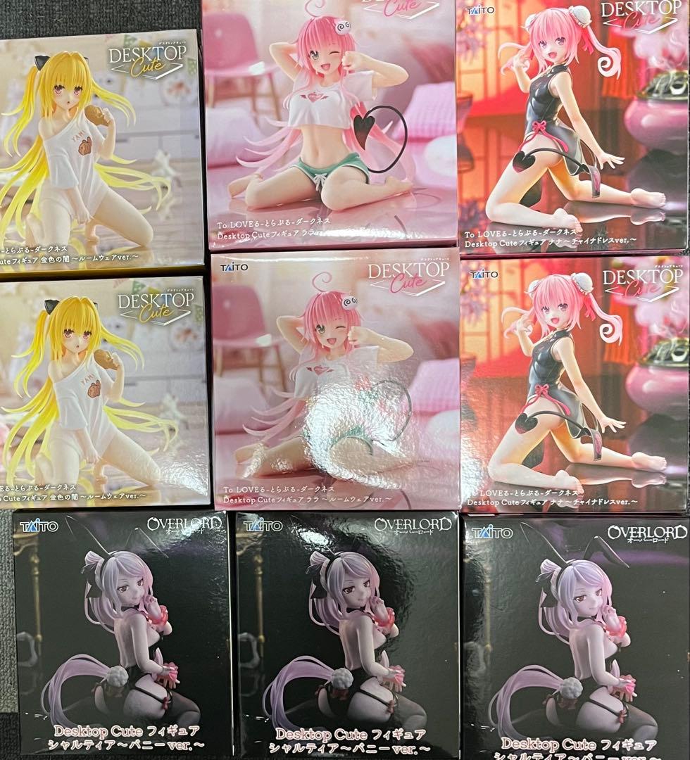 ToLOVるダークネスDesktopCute美少女系プライズフィギュアまとめ売り