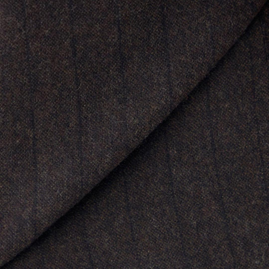 ブラウンスーツ　秋冬　ストライプ