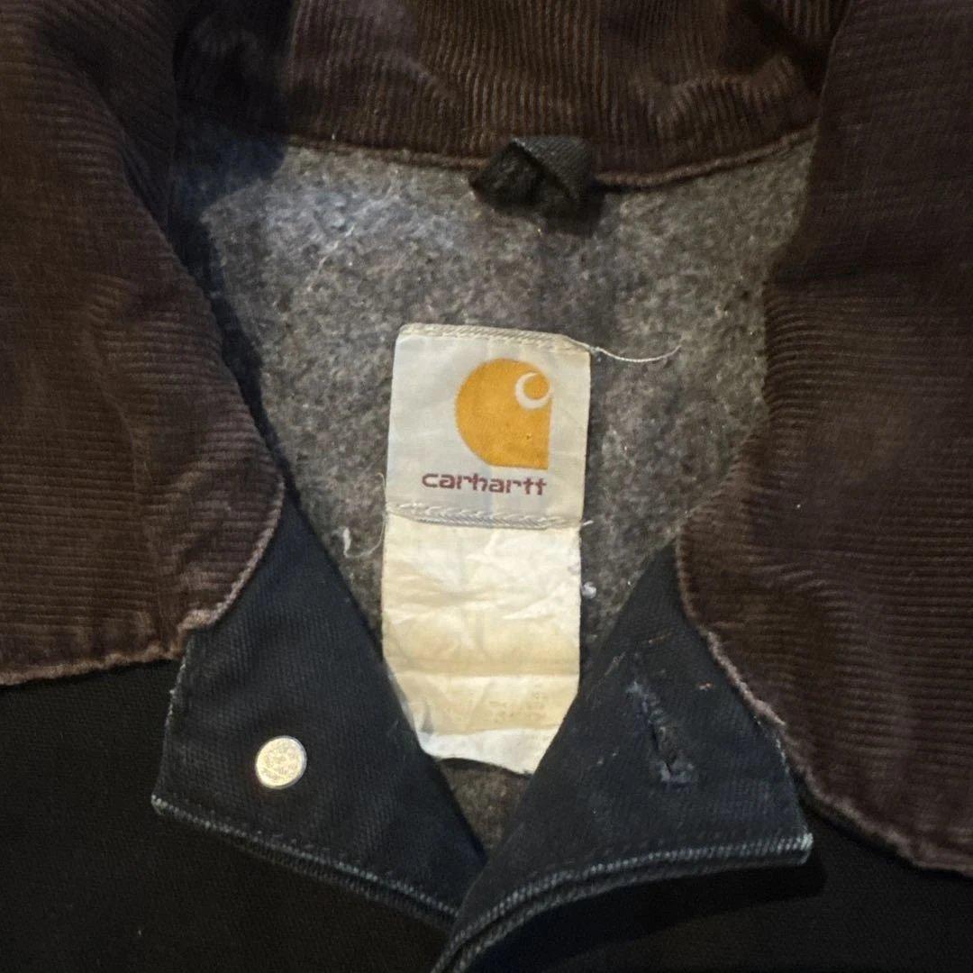k*様 値下 90s カーハート 墨黒 チョアコート カバーオール XL 46