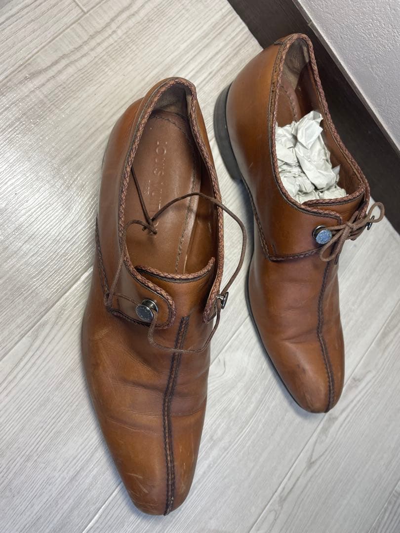 LOUIS VUITTON ルイヴィトン ド　レスシューズ ブラウン 本革靴 7