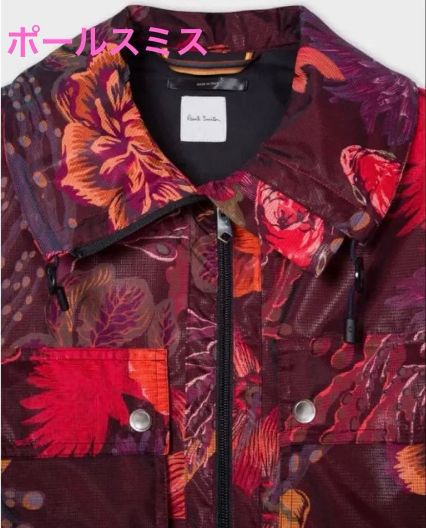 ジャケット・アウター Paul Smith Koi Hawaiian Military Jacket