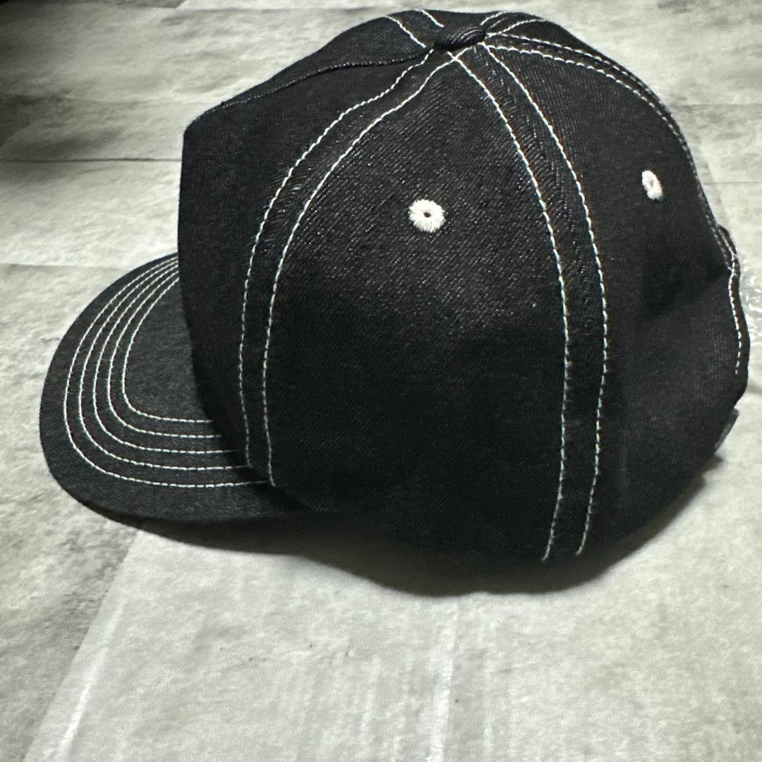 @*z様 CHALLENGER ブラックデニムキャップ