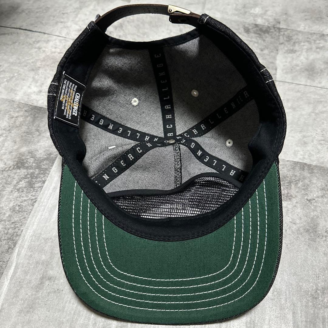 @*z様 CHALLENGER ブラックデニムキャップ