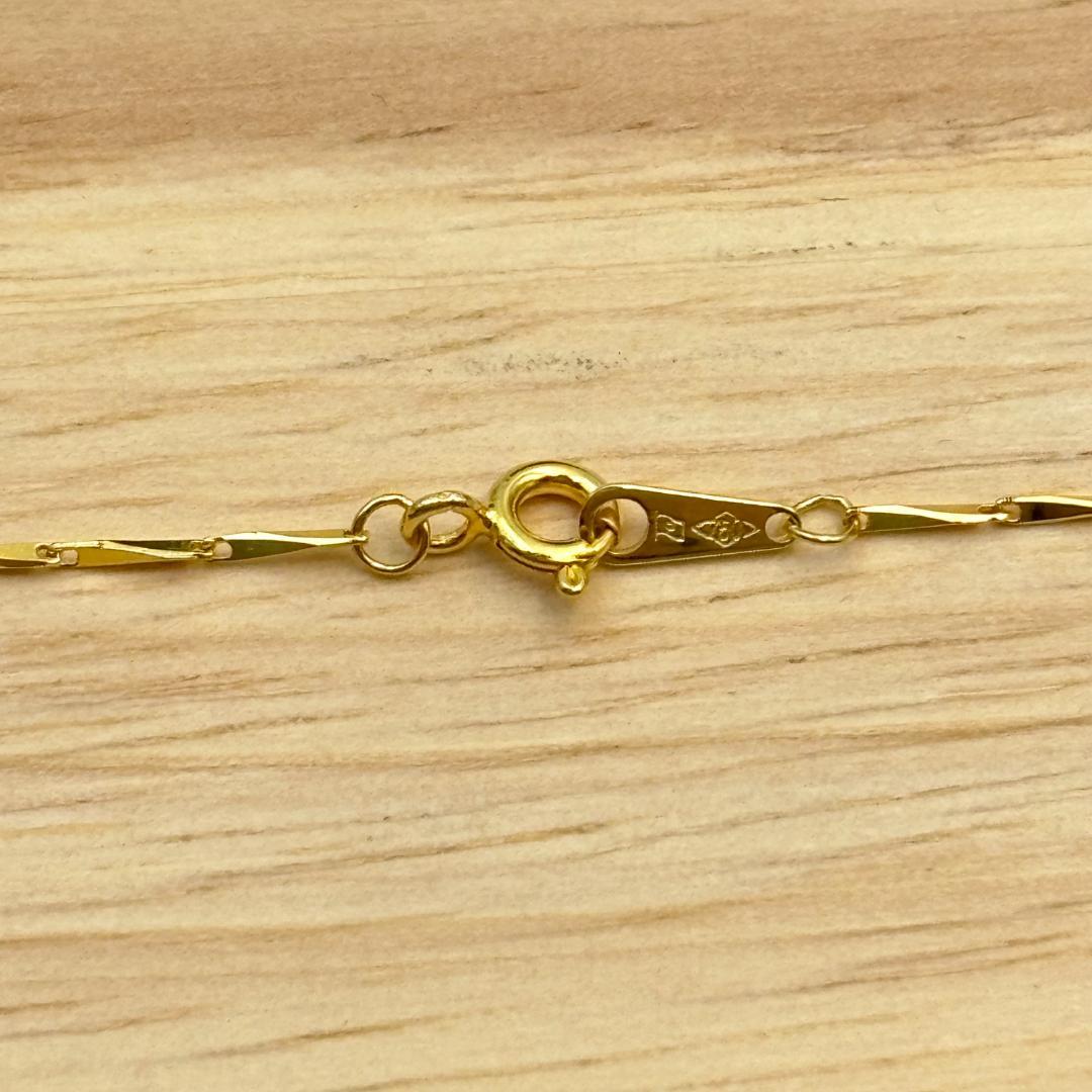 ⭐ 極美品 K18金 ゴールド チェーンネックレス