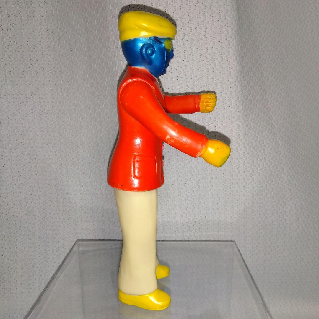 無版権　ロボット刑事　ミドルサイズ　ソフビ　当時物