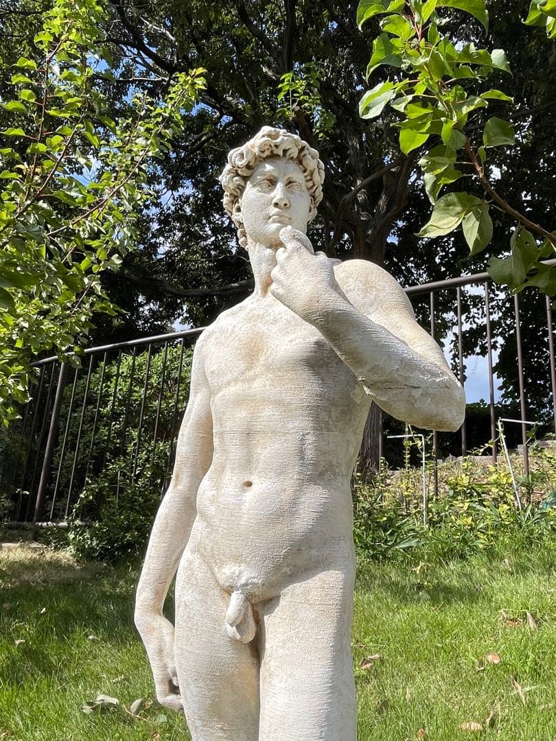 ダビデ像(ミケランジェロ)高さ:60 cm