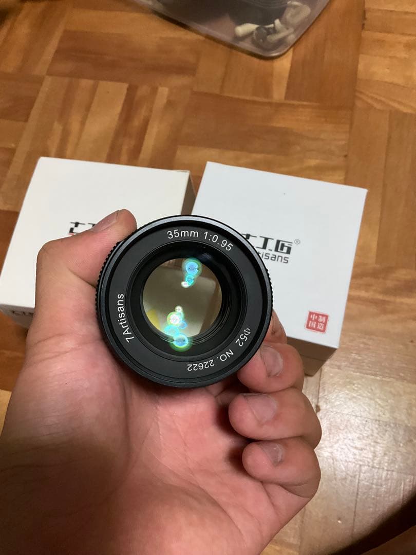 7Artisans 35mm F0.95 単焦点レンズ