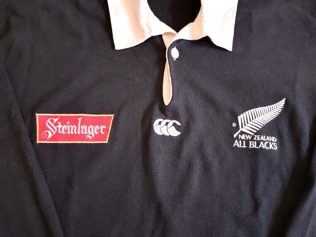 Canterbury　カンタベリー　ステインラガー　オールブラックスラガーシャツ