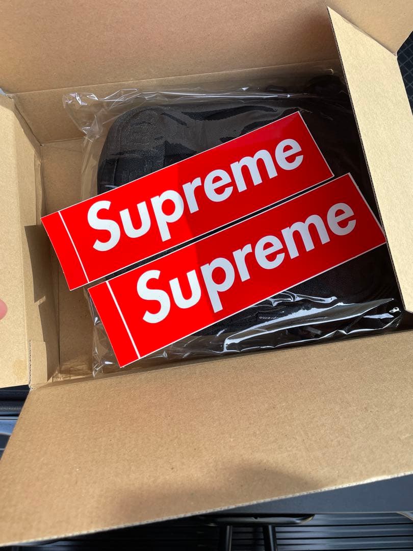 バッグ Supreme 24SS Woven Shoulder Bag Black