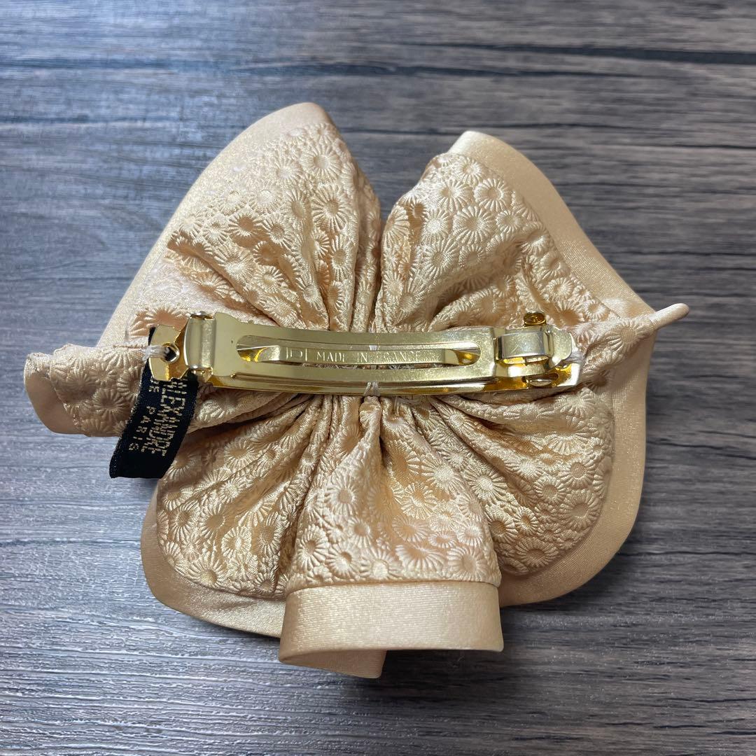 【本日限定値下げ】ALEXANDRE DE PARIS　花型　バレッタ