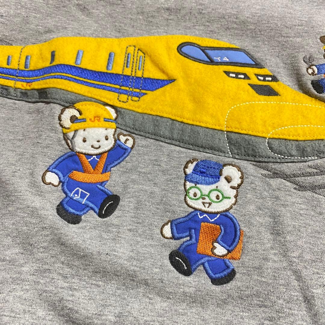 ファミリア　新幹　ドクターイエロー　トレーナー　100