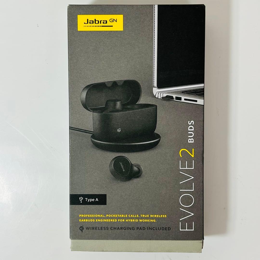 【美品】Jabra Evolve2 Buds ワイヤレスイヤホン