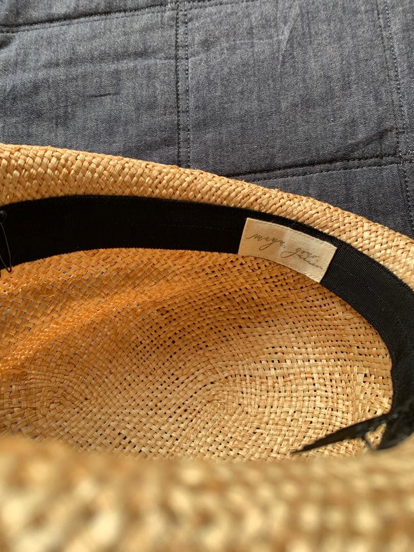 作家さん　麦わら帽子