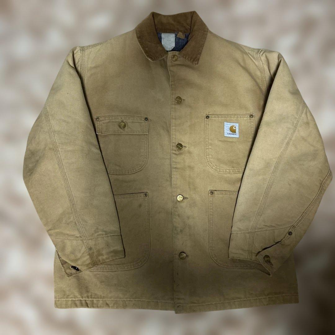 Carhartt カバーオール チョアコート 裏地ブランケット