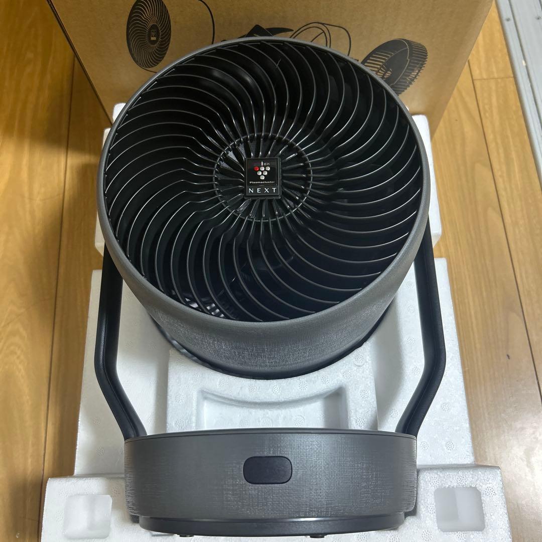 【ほぼ新品】SHARP サーキュレーターPK-18S02-B 黒　メーカー保証付