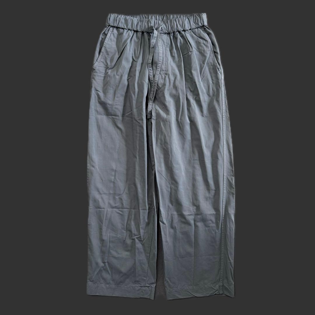 TOUJOURS トゥジュー ガーメントダイ ツイル イージー パンツ 1