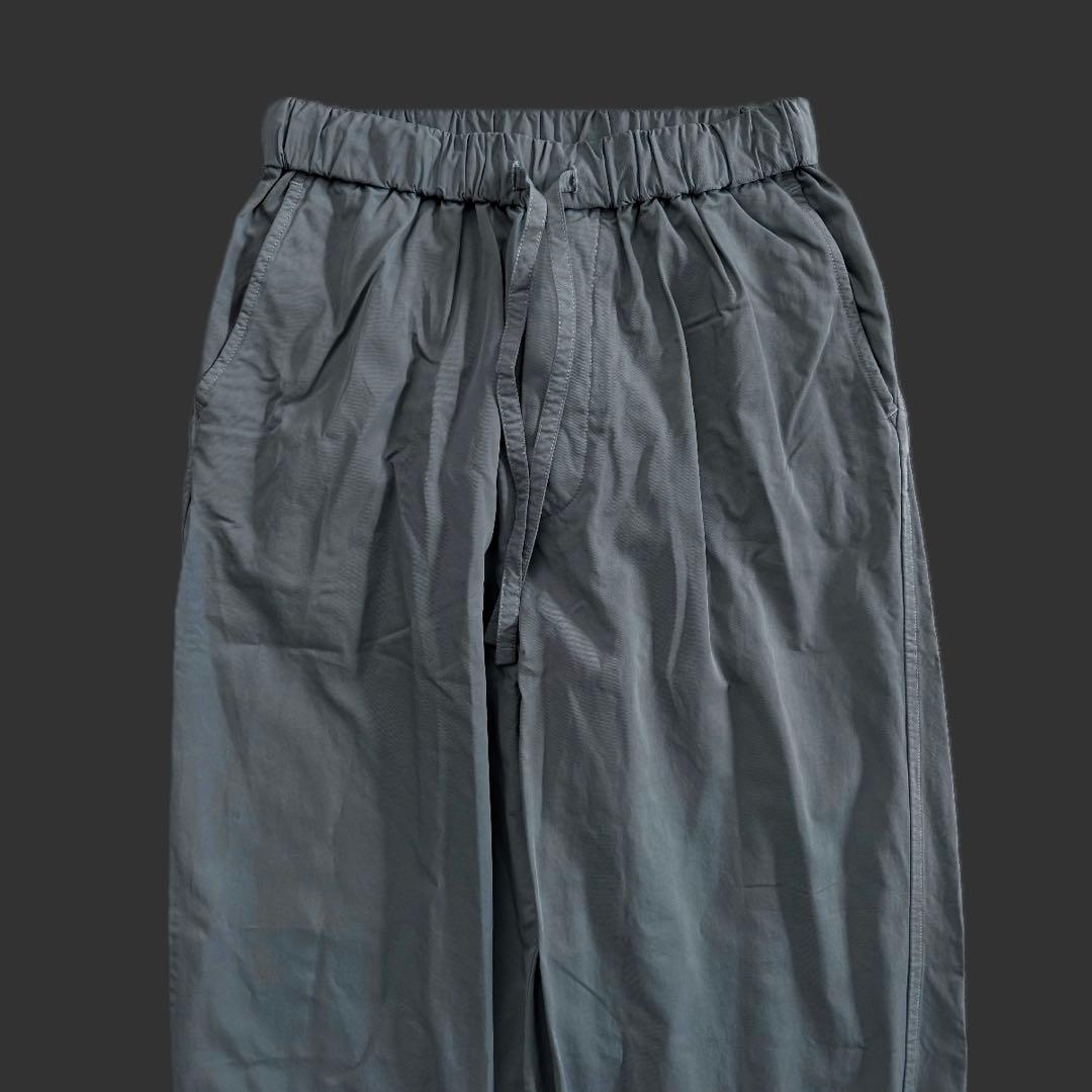 TOUJOURS トゥジュー ガーメントダイ ツイル イージー パンツ 1