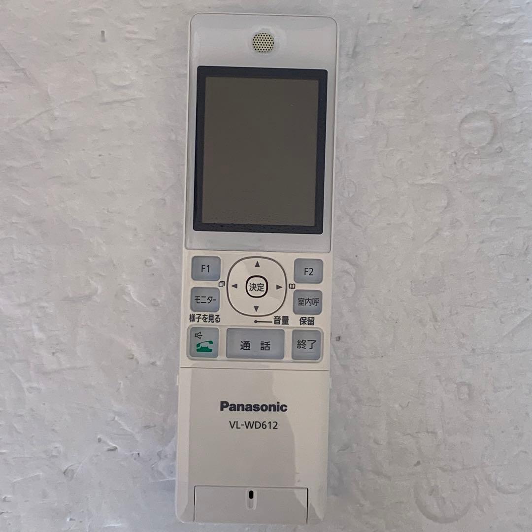 Panasonic VL-WD612 カメラドアホン ワイヤレスモニター 子機