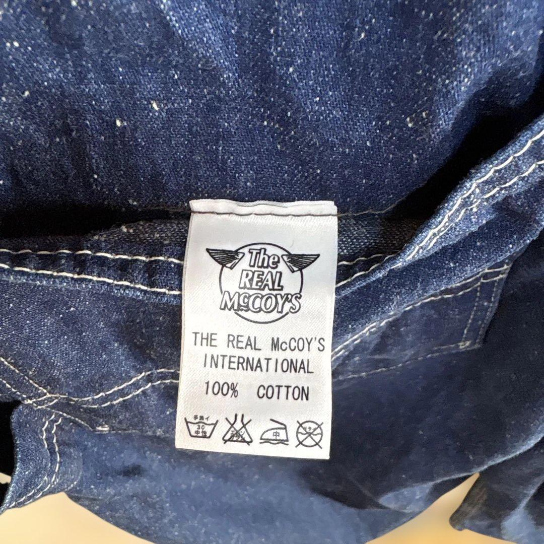 THE REAL McCOY'S デニムオーバーオール(オマケ付き)